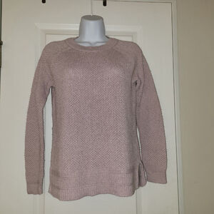 Women's Old Navy Light Pink Crew Neck Sweater S